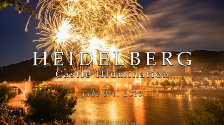 Heidelberg Castle Illumination - June 3rd, 2023