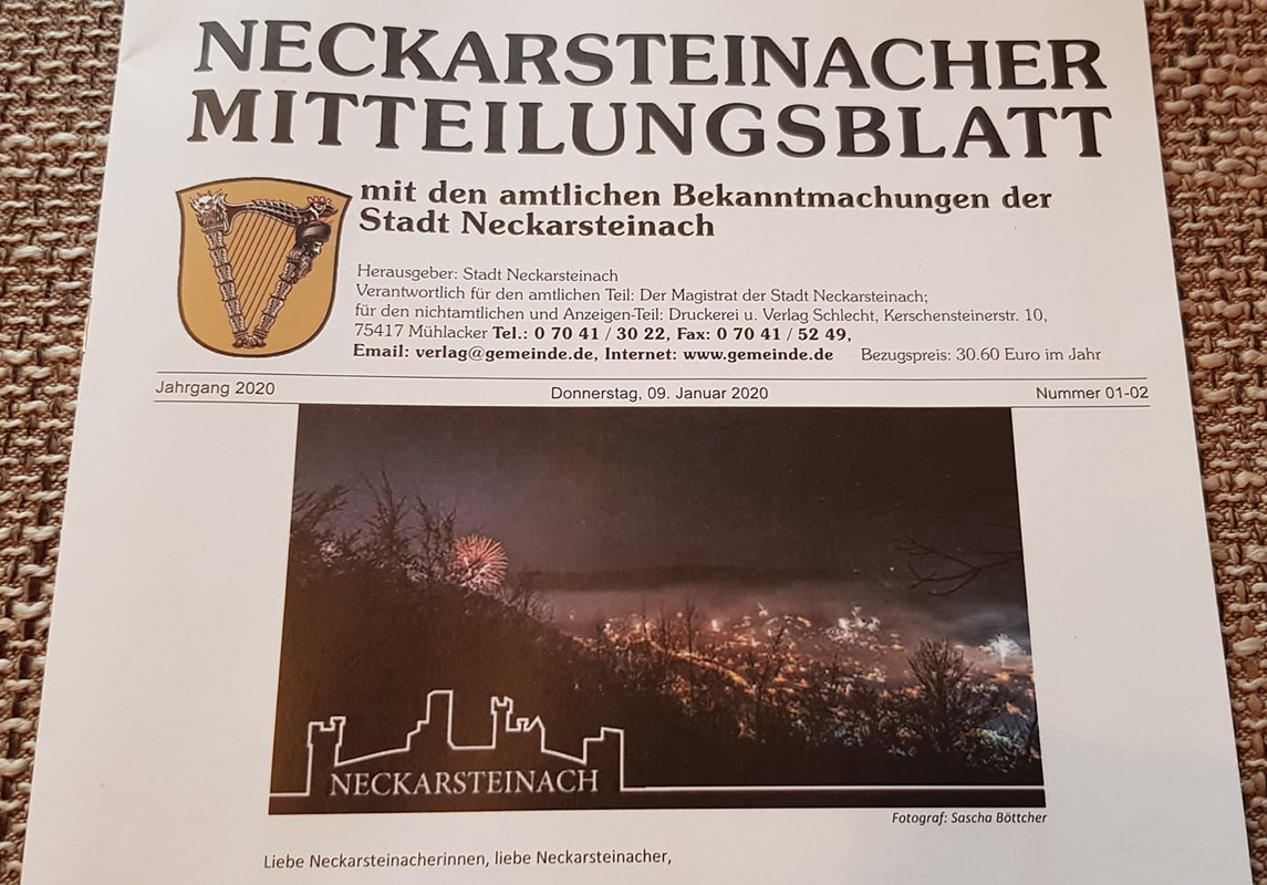 Neckarsteinacher Mitteilungsblatt 2014